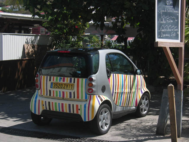 4-28-06 St. Barts Smart Car